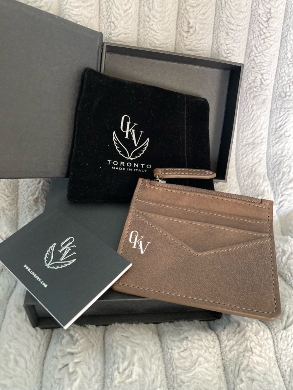 OKV:  Designer Leather Cardholder